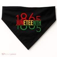 Juneteenth Freedom Day 1865 USA-Made Doggie Bandana thumb 0