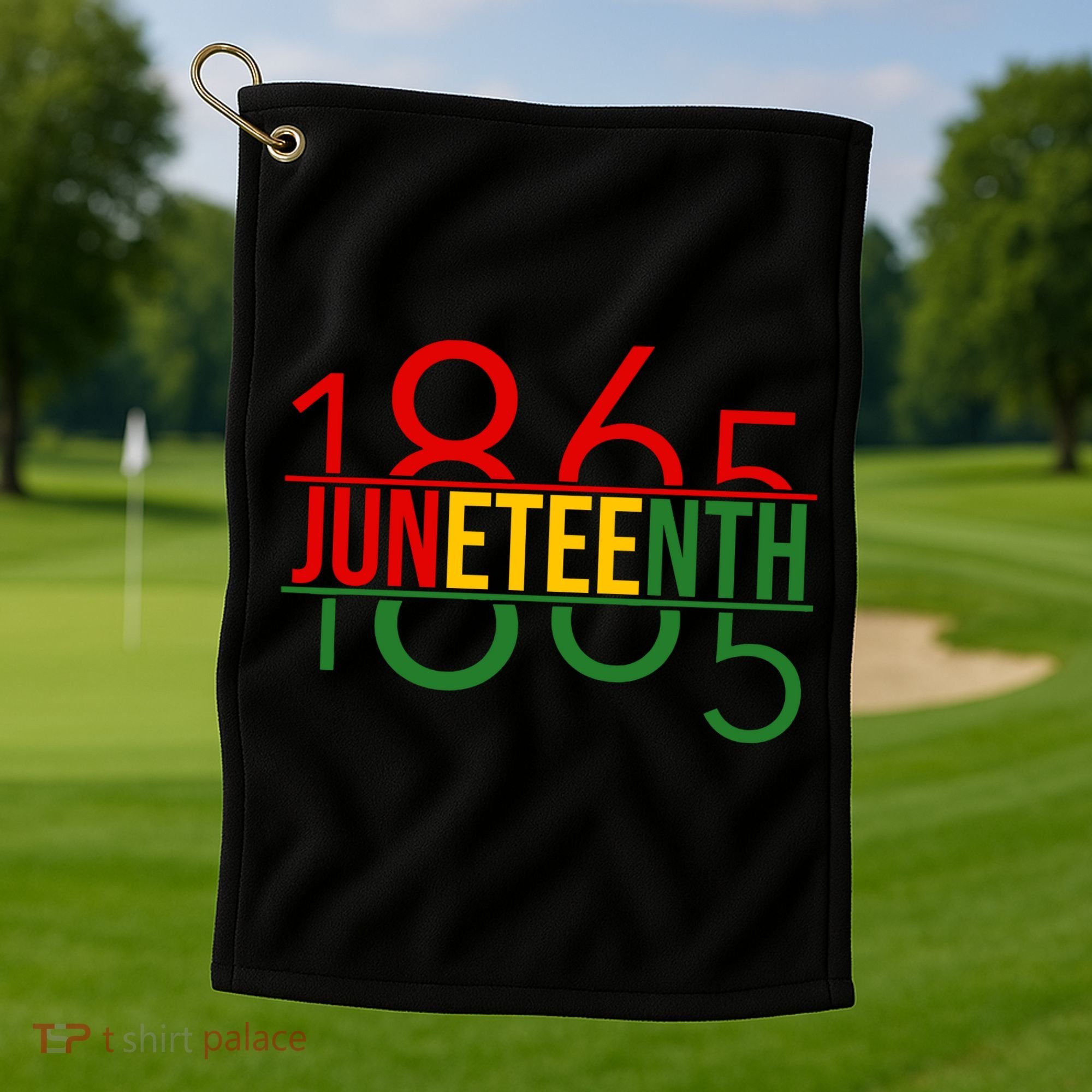 Juneteenth Freedom Day 1865 Golf Towel