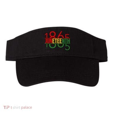 Juneteenth Freedom Day 1865 Visor