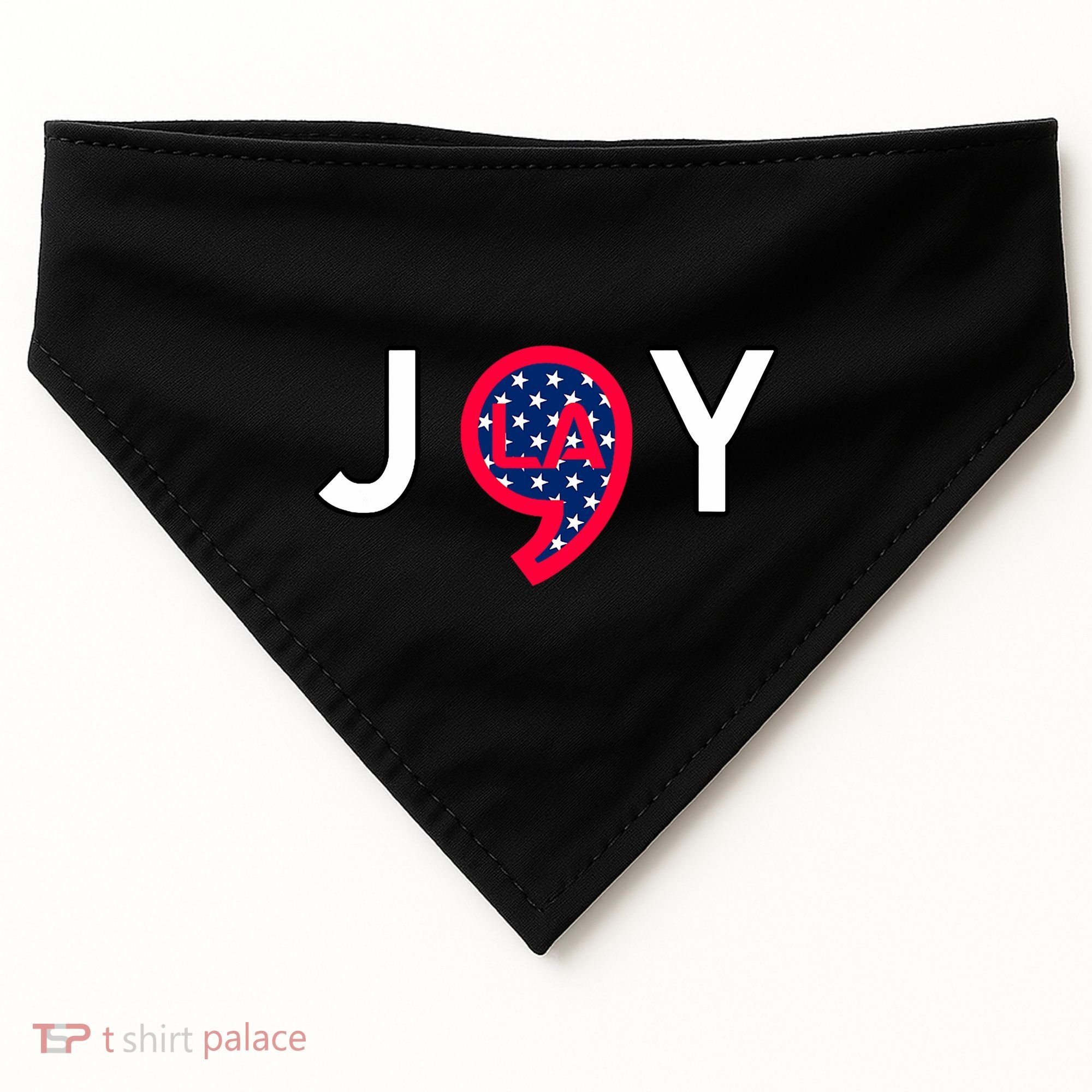 Joy For Everyone Joy To The World~ USA-Made Doggie Bandana