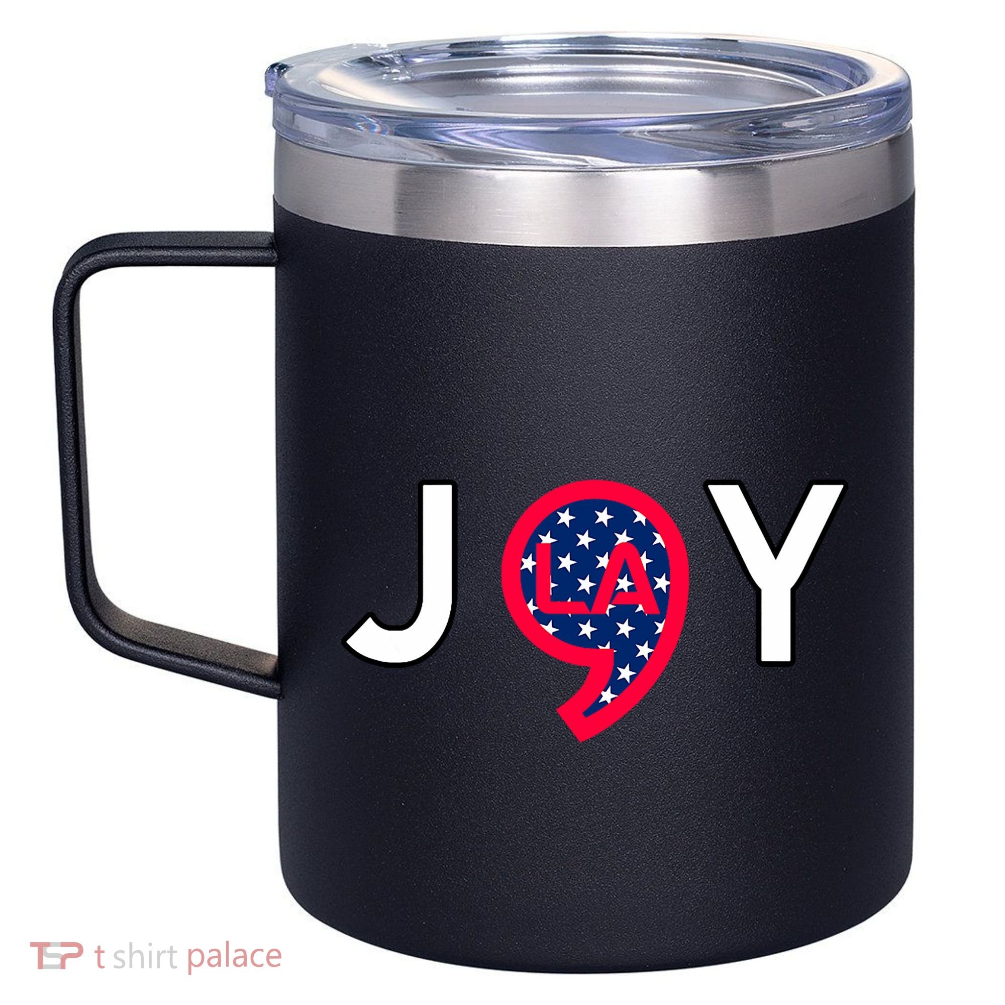 Joy For Everyone Joy To The World~ 12oz Stainless Steel Coffee Mug