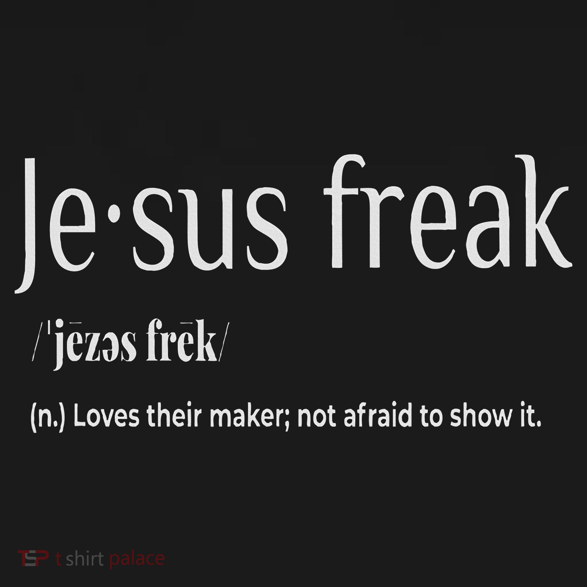 Jesus Freak Funny Christian Calligraphy Faith In God Long Sleeve Shirt