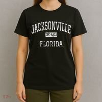 Jacksonville Florida FL Vintage T-Shirt thumb 4