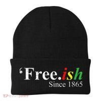 Juneteenth Freeish Freeish Since 1865 Beanie thumb 0