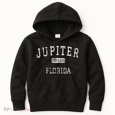 Jupiter Florida Fl Vintage Kids Hoodie