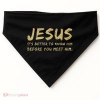 Jesus Freak Funny Christian USA-Made Doggie Bandana thumb 0
