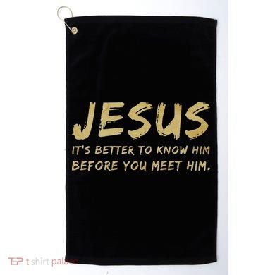 Jesus Freak Funny Christian Golf Towel