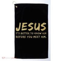 Jesus Freak Funny Christian Golf Towel thumb 0