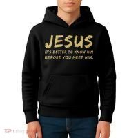 Jesus Freak Funny Christian Kids Hoodie thumb 4