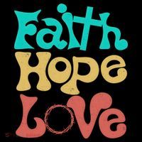 Jesus Faith Hope Love Retro Coffee Mug thumb 5