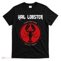 Jp Fan Hail Lobster S Adults Black Cotton 100 T-Shirt thumb 0