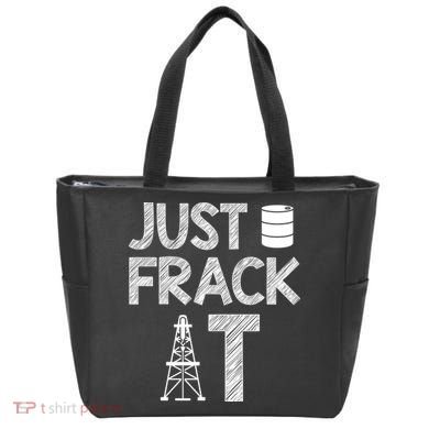 Just Frack It Funny Fracking Logo Tote Bag
