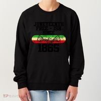 Junenth Free Ish Since 1865 Gift Women's Sweatshirt thumb 0