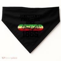 Junenth Free Ish Since 1865 Gift USA-Made Doggie Bandana thumb 0
