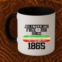 Junenth Free Ish Since 1865 Gift Coffee Mug thumb 2