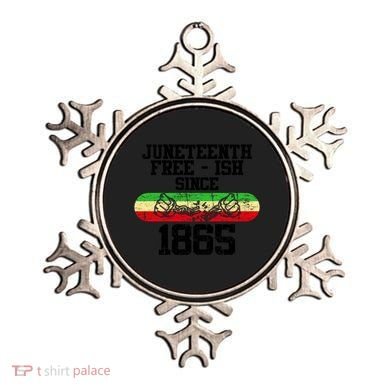 Junenth Free Ish Since 1865 Gift Ornament