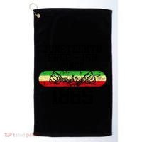 Junenth Free Ish Since 1865 Gift Golf Towel thumb 0