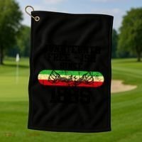 Junenth Free Ish Since 1865 Gift Golf Towel thumb 1