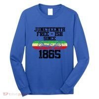 Junenth Free Ish Since 1865 Gift Long Sleeve Shirt thumb 0