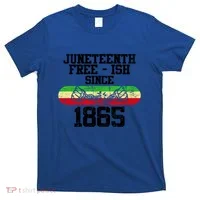 Junenth Free Ish Since 1865 Gift T-Shirt thumb 0