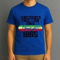 Junenth Free Ish Since 1865 Gift T-Shirt thumb 3