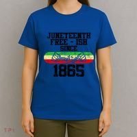 Junenth Free Ish Since 1865 Gift T-Shirt thumb 4