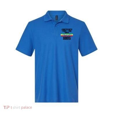 Junenth Free Ish Since 1865 Gift Polo