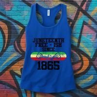 Junenth Free Ish Since 1865 Gift Women's Tank Top thumb 3