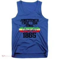Junenth Free Ish Since 1865 Gift Tank Top thumb 0