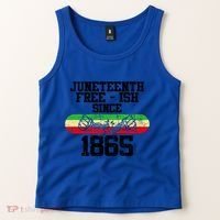 Junenth Free Ish Since 1865 Gift Tank Top thumb 2
