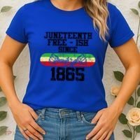 Junenth Free Ish Since 1865 Gift Women's T-Shirt thumb 2