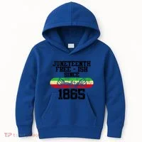 Junenth Free Ish Since 1865 Gift Kids Hoodie thumb 0
