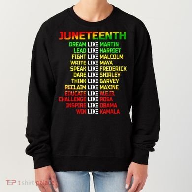 Juneteenth Free Ish Since 1865 Dream Like Martin Women's Sweatshirt