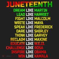 Juneteenth Free Ish Since 1865 Dream Like Martin Women's Sweatshirt thumb 2