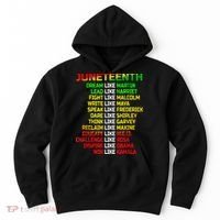 Juneteenth Free Ish Since 1865 Dream Like Martin Hoodie thumb 0
