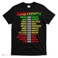 Juneteenth Free Ish Since 1865 Dream Like Martin T-Shirt thumb 0