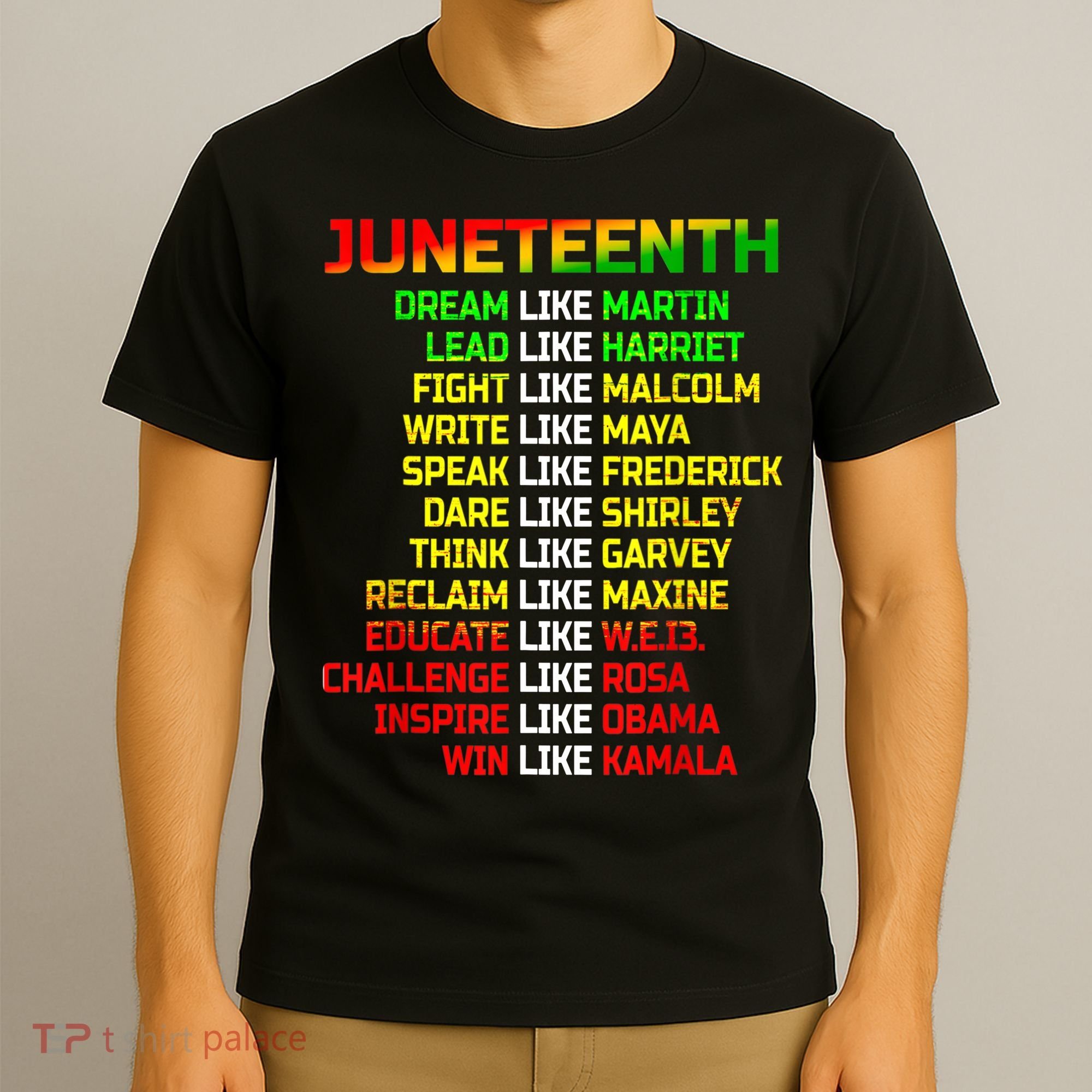 Juneteenth Free Ish Since 1865 Dream Like Martin T-Shirt
