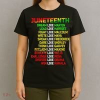 Juneteenth Free Ish Since 1865 Dream Like Martin T-Shirt thumb 4