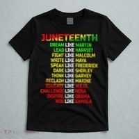Juneteenth Free Ish Since 1865 Dream Like Martin T-Shirt thumb 5