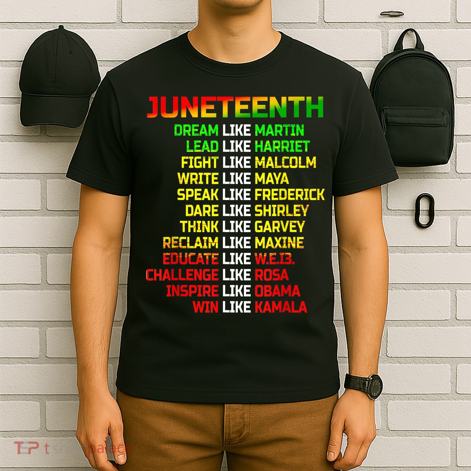 Juneteenth Free Ish Since 1865 Dream Like Martin T-Shirt