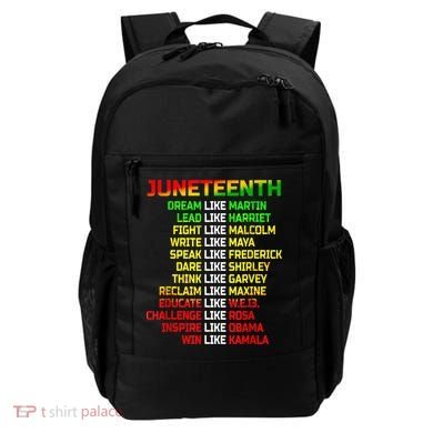 Juneteenth Free Ish Since 1865 Dream Like Martin Backpack