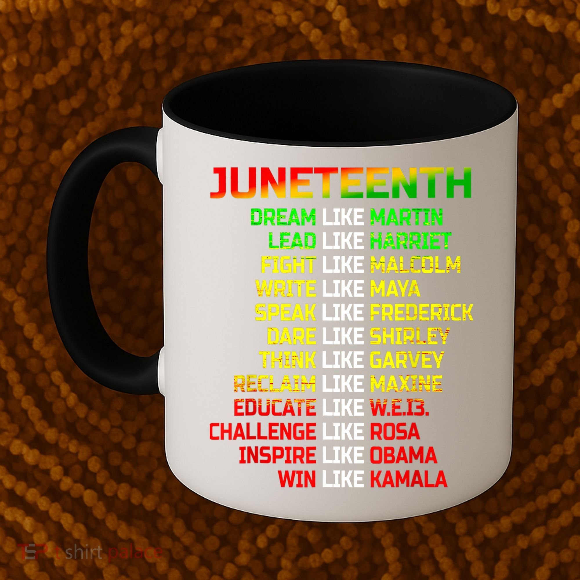 Juneteenth Free Ish Since 1865 Dream Like Martin Coffee Mug