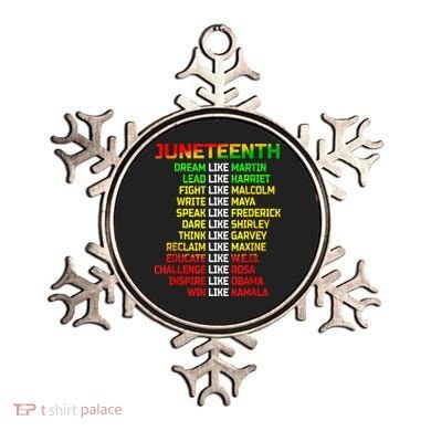 Juneteenth Free Ish Since 1865 Dream Like Martin Ornament