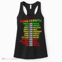 Juneteenth Free Ish Since 1865 Dream Like Martin Women's Tank Top thumb 0