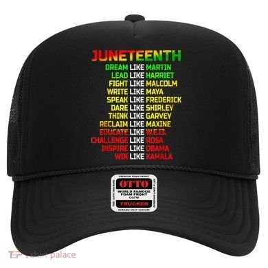 Juneteenth Free Ish Since 1865 Dream Like Martin Hat