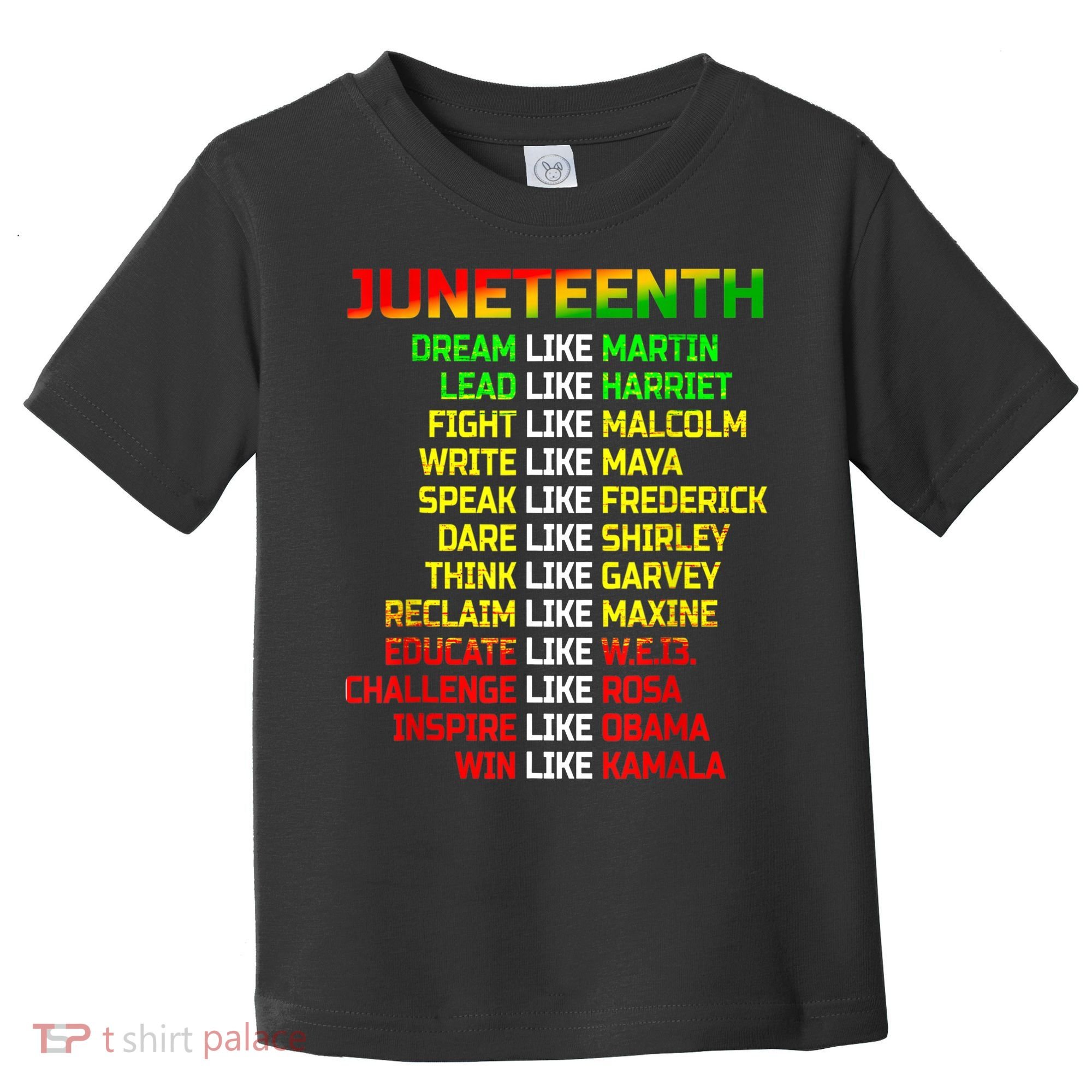 Juneteenth Free Ish Since 1865 Dream Like Martin Toddler T-Shirt