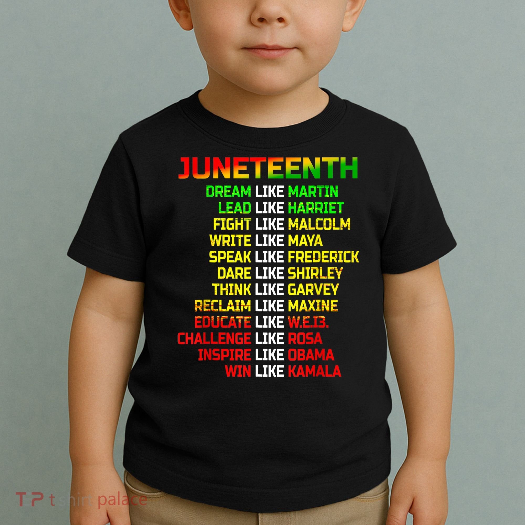 Juneteenth Free Ish Since 1865 Dream Like Martin Toddler T-Shirt