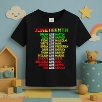 Juneteenth Free Ish Since 1865 Dream Like Martin Toddler T-Shirt thumb 3