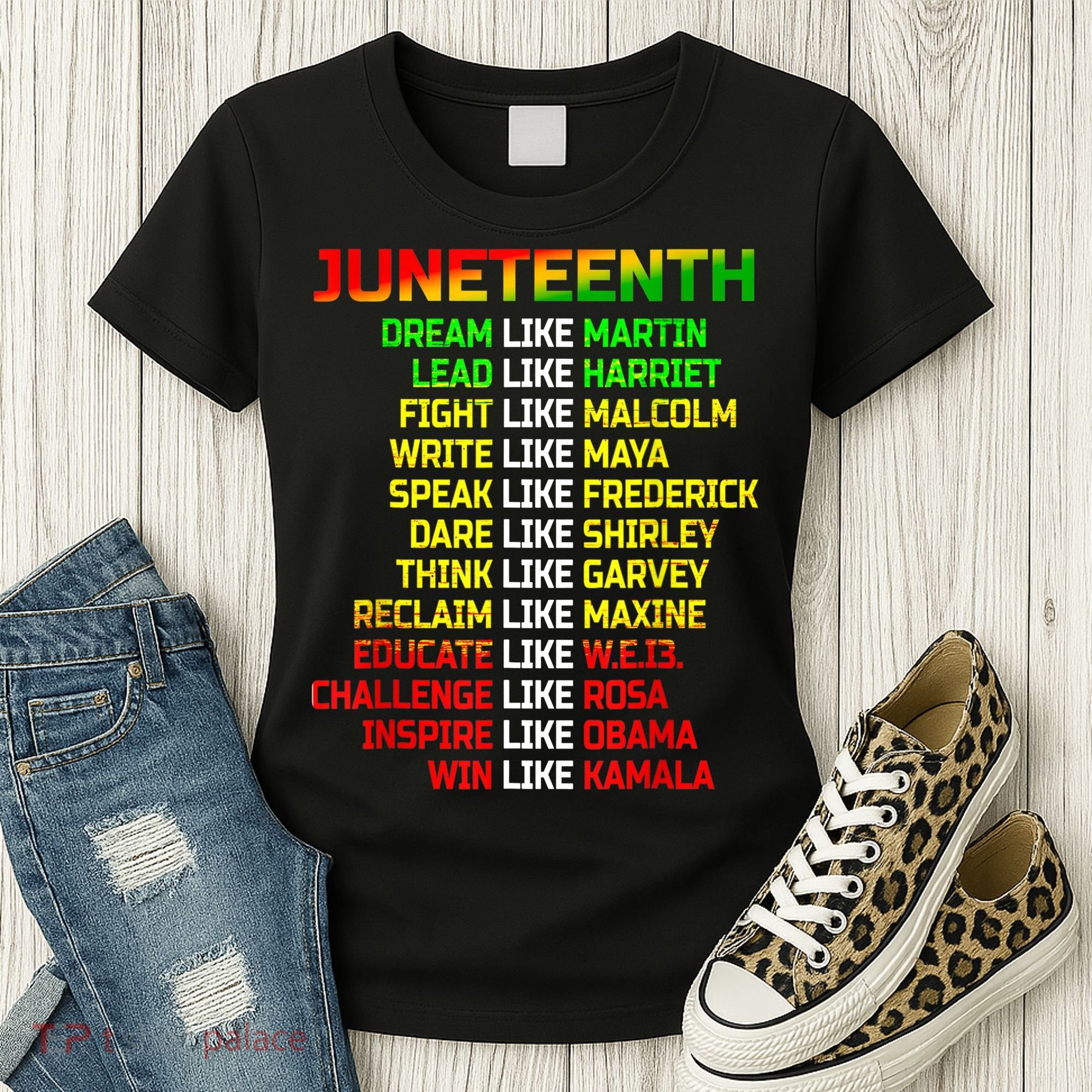 Juneteenth Free Ish Since 1865 Dream Like Martin Women's T-Shirt