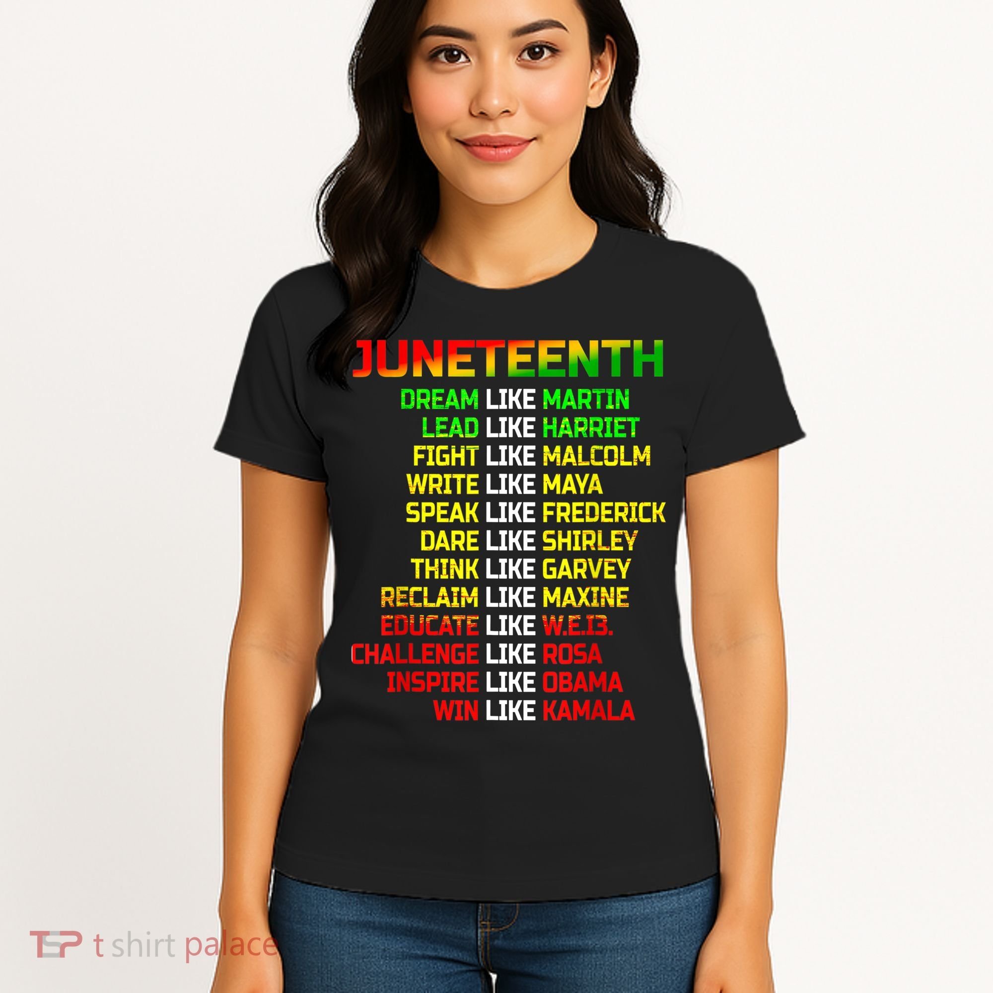 Juneteenth Free Ish Since 1865 Dream Like Martin Women's T-Shirt